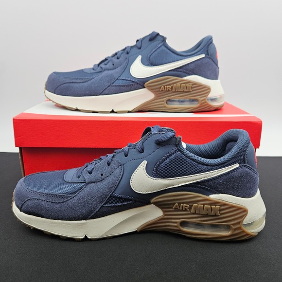Nike Air Max Excee Shoes Men's Size 11 Thunder Blue Pale Ivory IM2370-437 New - Picture 2 of 7